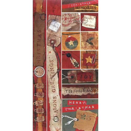 Christmas Memories Sampler Sticker - Pebbles Inc. image 0