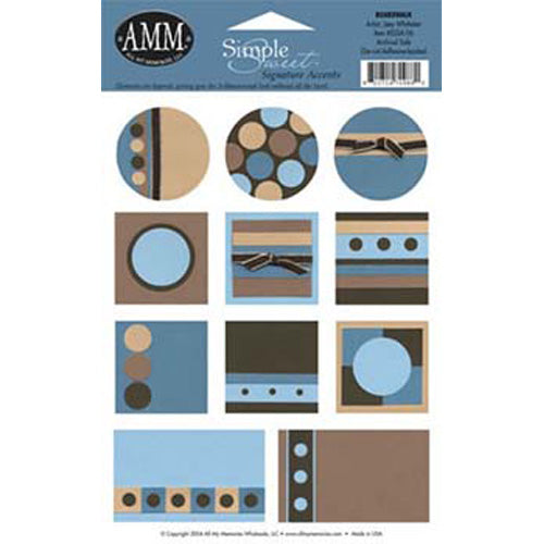Boardwalk Signature Accent Stickers All My Memories image 0