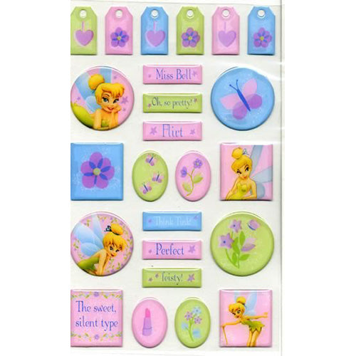 DisneyTinker Bell Raised Sticker Gems, SandyLion image 0