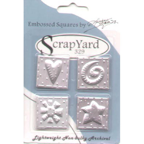 Shape Basics Embossed Squares / Scrap Yard 329 image 0