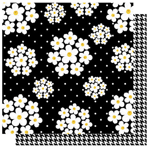 Wedding Day Floral Glitter Paper - Best Creation Inc image 0