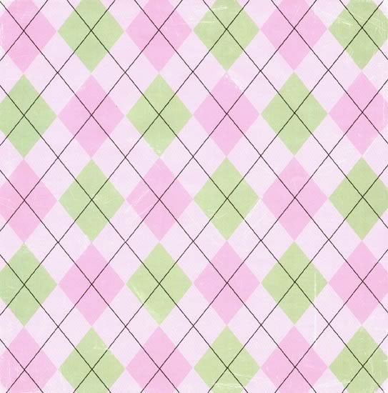 Worn Argyle Paper - Carolees Creation image 0
