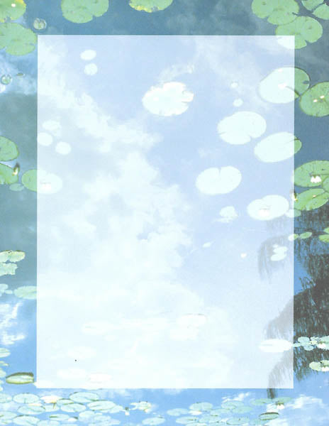 Lily Pads 8 1/2 x 11 Paper image 0