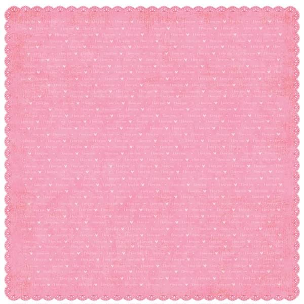 Dainty Scallops 12 x 12 Paper - Carolees Creation image 0