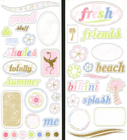 Fresh Elements Chipboard By Creative Imaginations image 0