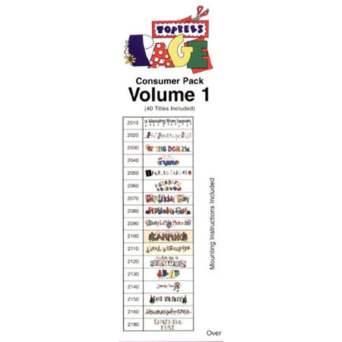 Page Toppers Consumer Pack Volume 1 / Cock A Doodle image 1