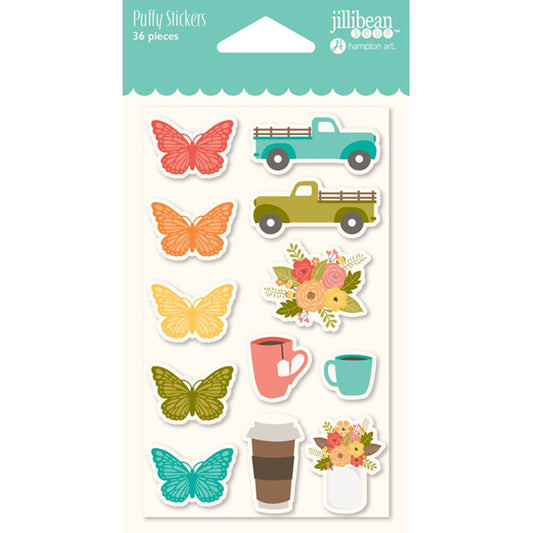 Farmhouse Stew Puffy Sticker - Jillibean Soup image 0