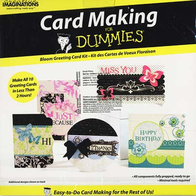 Cardmaking for Dummies/Bloom Card Kit - Creative Imaginations image 0