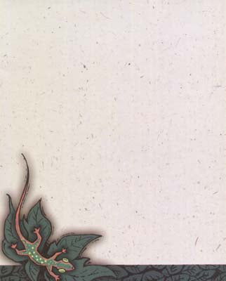 Leaf Lizard 8 1/2 x 11 Paper image 0