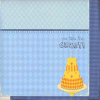 You Take the Cake Double-Sided Paper with Glossy and Glitter Accents / TPC Studios image 1