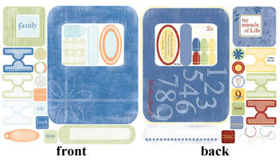 Maternity & Family Flip Frames & Folding Tabs - Carolees Creations/Adornit image 0