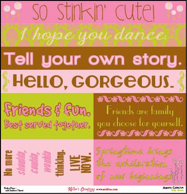 Augusta 12x12 Title Sheet / Keller Creations image 0