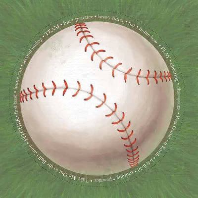 Jumbo Baseball Paper- Carolees Creations/Adornit image 0