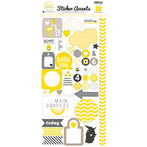 Yellow Submarine Sticker Accents  - Echo Park image 0