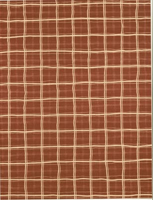 8 1/2 X 11 Husk Plaid on Burgundy Paper / Paper Patch image 0