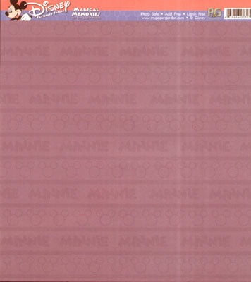 Minnie Names & Heads Paper - Paper Garden image 0
