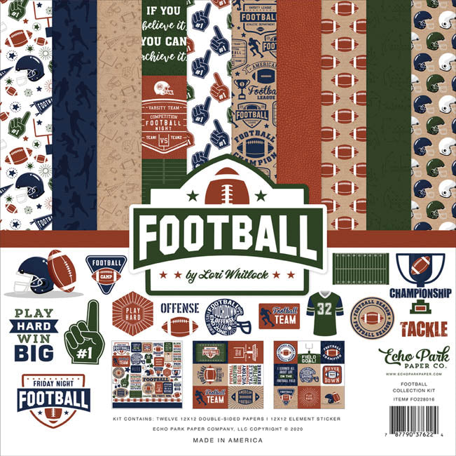 Football Collection Kit - Echo Park image 0