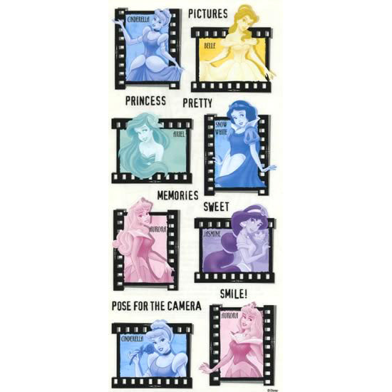 Disney Princess Film Strip Sticker, SandyLion image 0