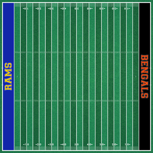 Super Bowl The Big Game Field Paper - Scrapbook Customs image 0