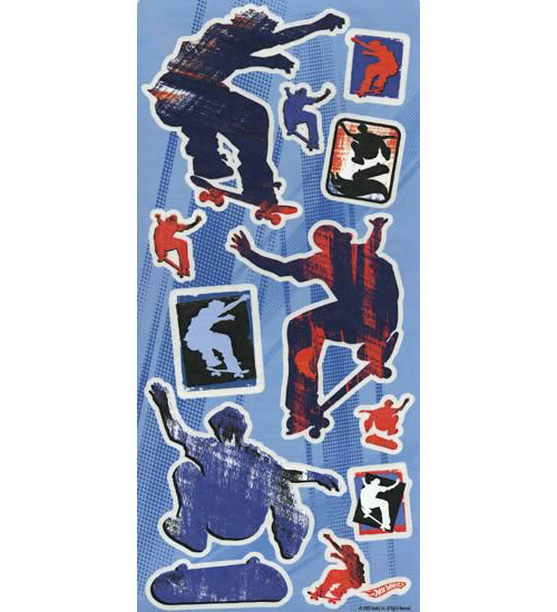 Hot Wheels Skateboard Sticker, SandyLion image 0