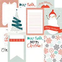 Happy Holidays Double-Sided Cardstock Paper/Dear Santa Collection - Echo Park image 1