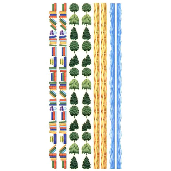 Retirement Border Sticker, SandyLion image 0
