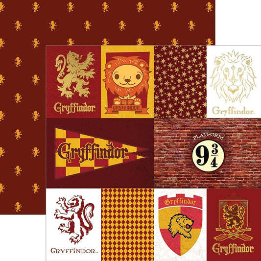 Harry Potter Gryffindor Tag Paper with Foil Accents -  Paper House image 0