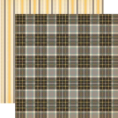 Gold Rush Double-Sided Paper/Sasparilla Collection - October Afternoon image 0