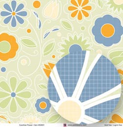 Carefree Flower Paper - Pebbles Inc. image 0