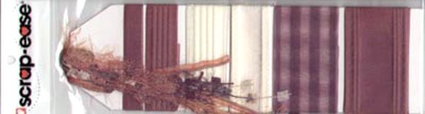 Brown Ribbon and Fiber from Scrap-Ease image 0