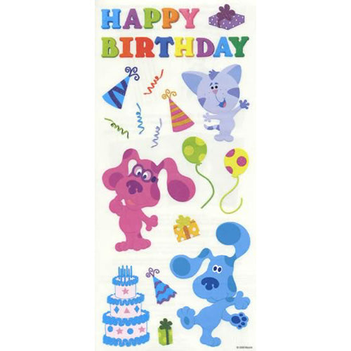 Blue's Clues Party Sticker, Sandylion image 0