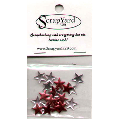 Red Stars Metal Embellishments / Scrap Yard 329 image 0