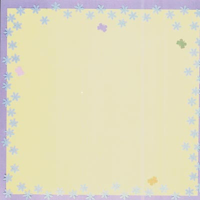 Daisies &amp; Butterflies Paper - Colorbok image 0