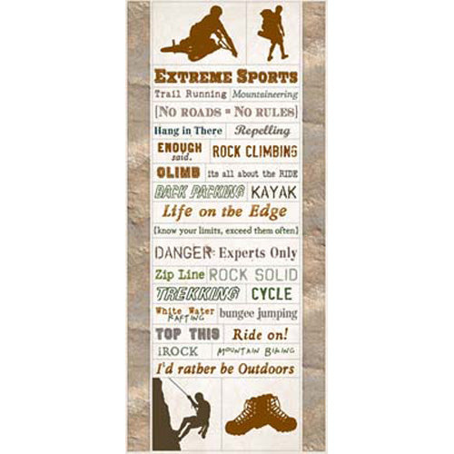 Extreme Sports Stickers - Creative Imaginations image 0