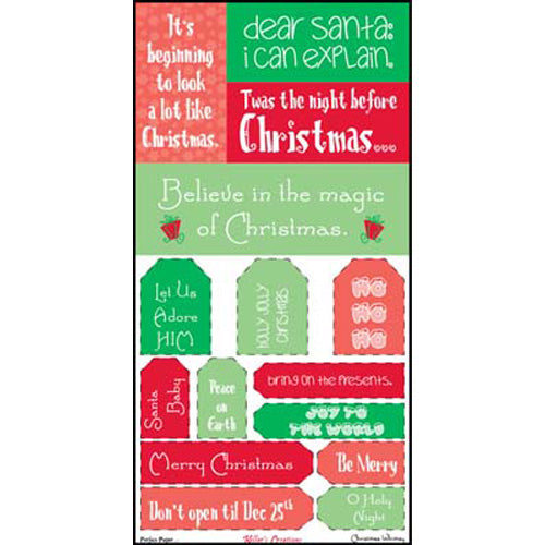 Christmas Whimsy Tags & Titles / Keller Creations image 0