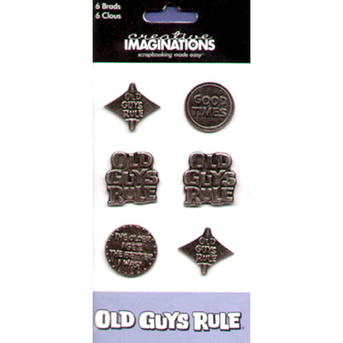 Old Guys Surf Brads - Creative Imaginations image 0
