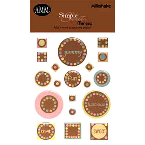 Milkshake Morsels Epoxy Stickers, All My Memories image 0