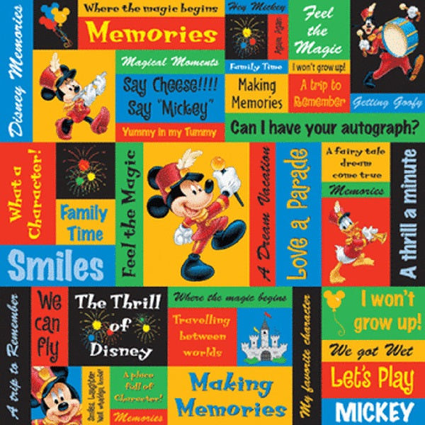 Mickey Phrase Paper, SandyLion image 0