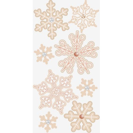 Kelly Panacci Holiday Snowflakes Essentials Sticker - Sandylion image 0