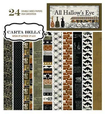 All Hallow's Eve 6x6 Paper Pad - Carta Bella image 0