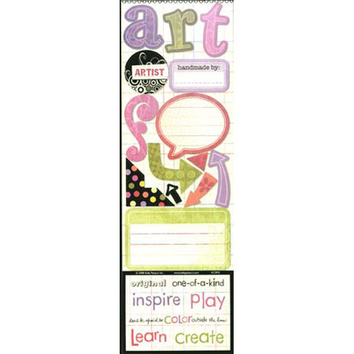Kelly Panacci Artsy Sticker Sheet -  Sandylion image 0