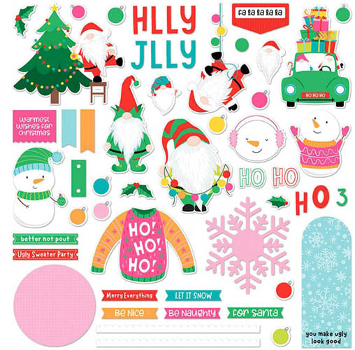 Christmas Party Card Kit Element Sticker - PhotoPlay image 0