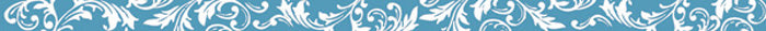 Floral Aqua Ribbon - Carolees Creations/Adornit image 0