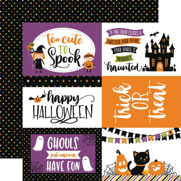 Halloween Magic 6x4 Journaling Cards - Echo Park image 0