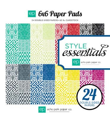 Style Essentials 6x6 Paper Pad - Echo Park image 0