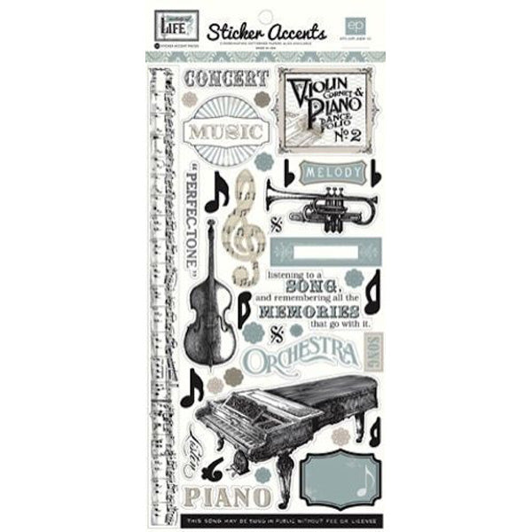 Melody of Life Sticker Accents - Echo Park image 0