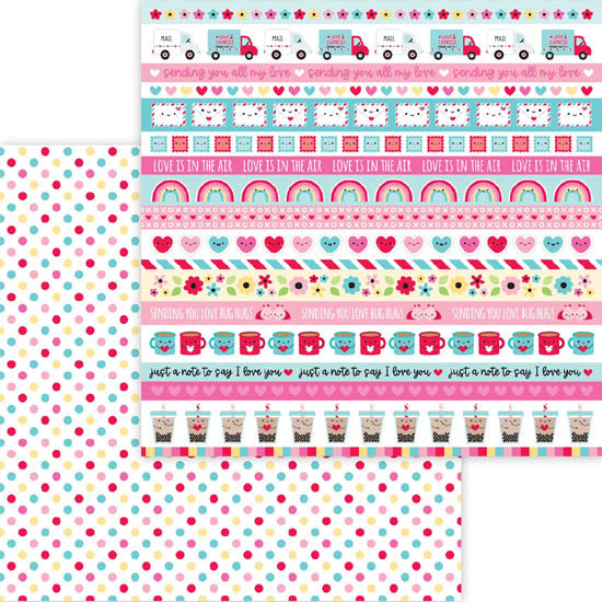Sweet Sprinkles Paper/Love Notes - Doodlebug image 0
