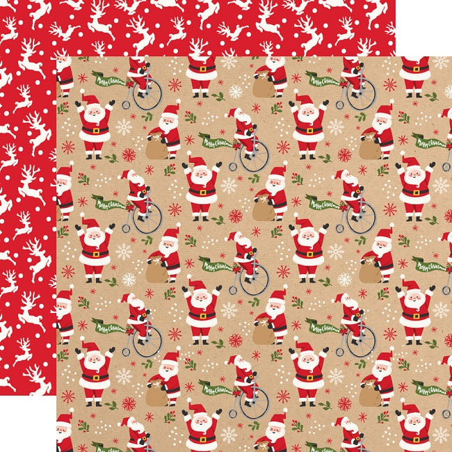 Jolly Santa Paper - Echo Park image 0