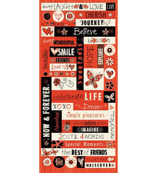 Licorice Lane Word Sticker, SandyLion image 0