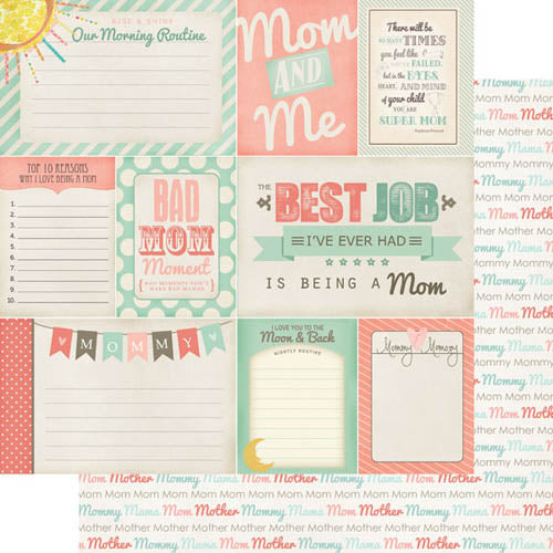 Mommy Journal Paper - Scrapbook Customs image 0
